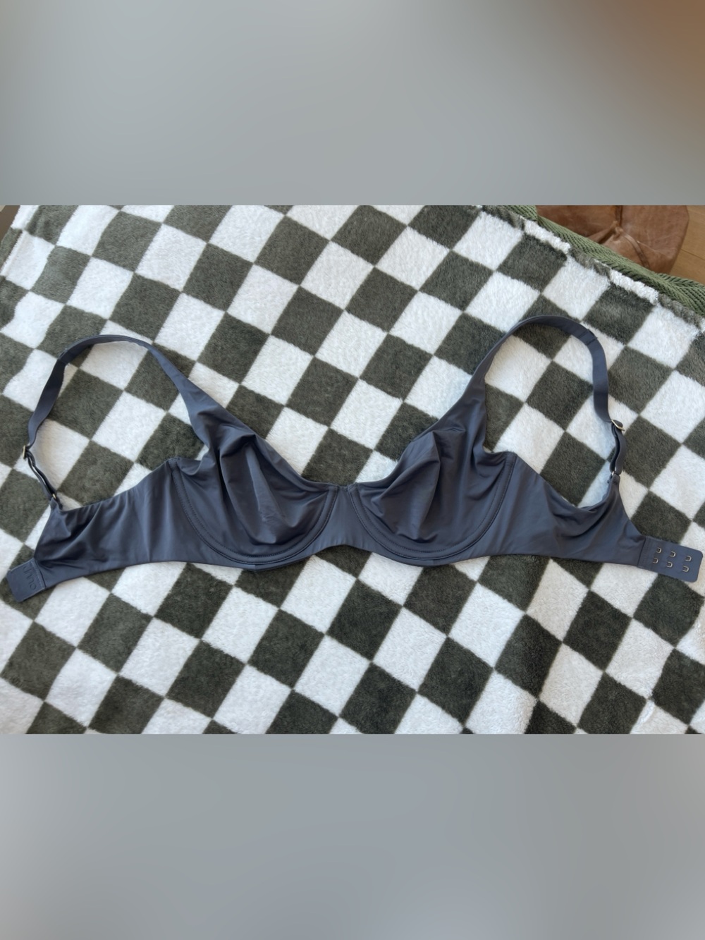 CUUP Scoop Micro Bra - Gray 34C